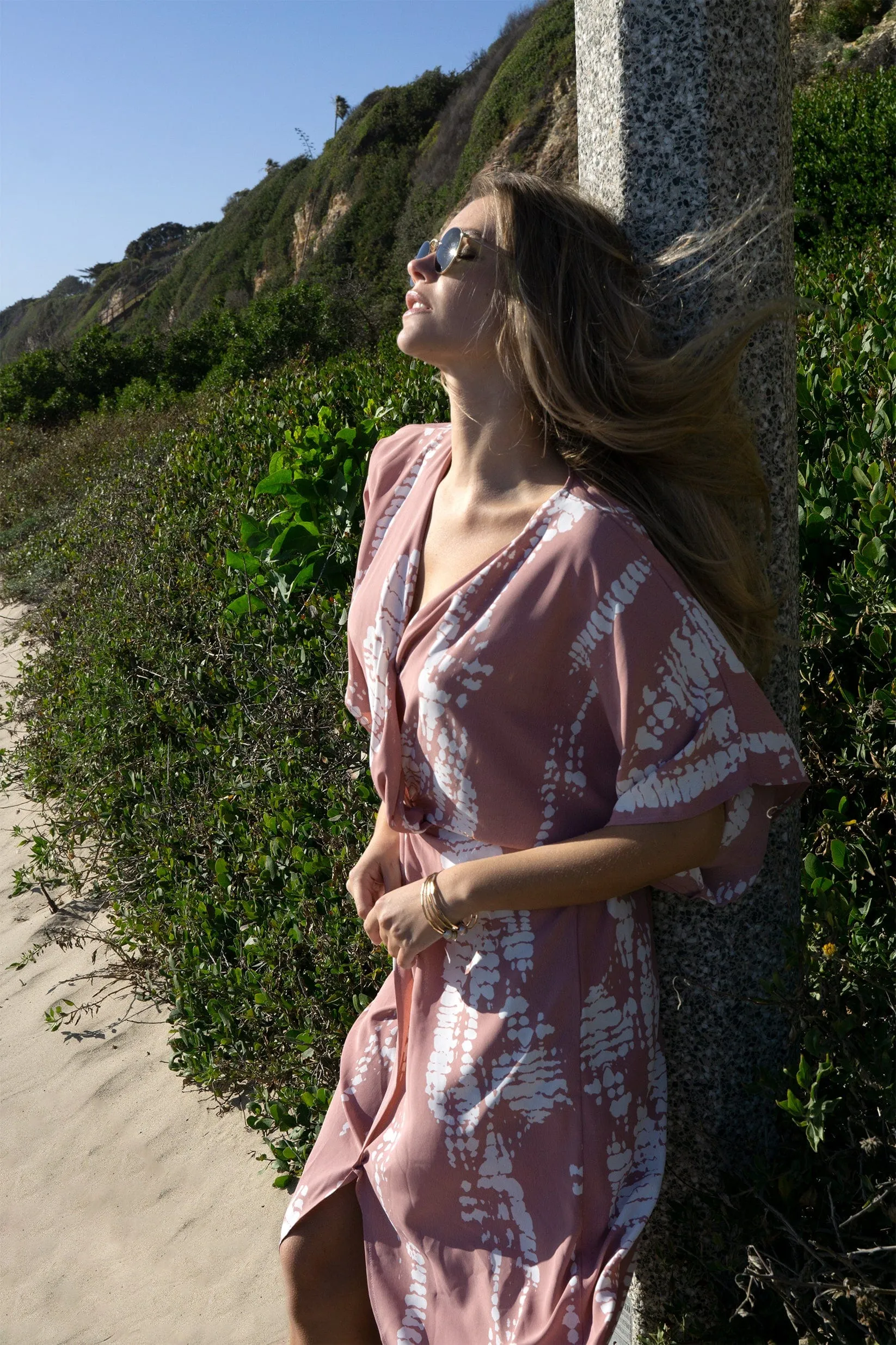 Joey Maxi Dress - Quartz Snake