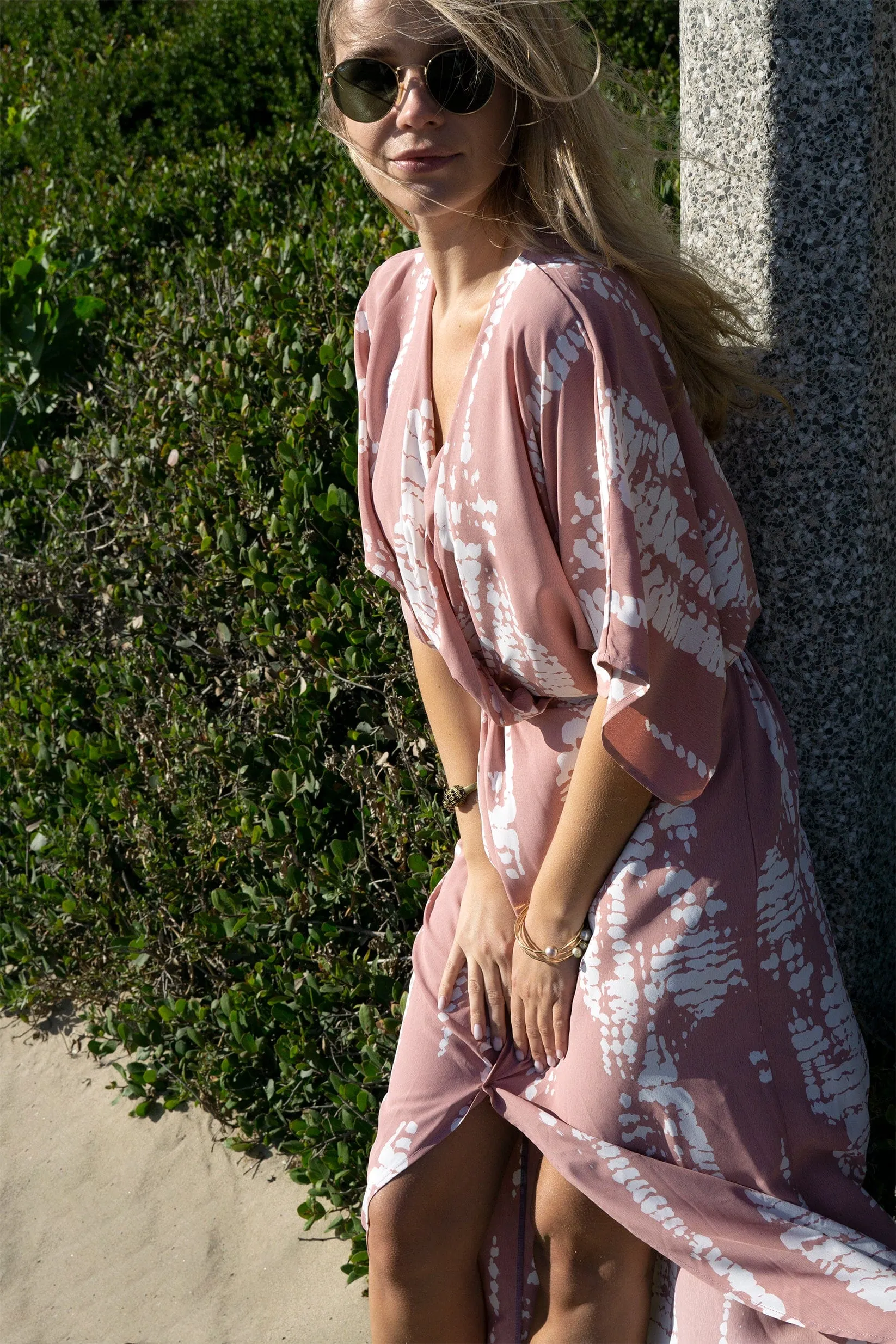Joey Maxi Dress - Quartz Snake