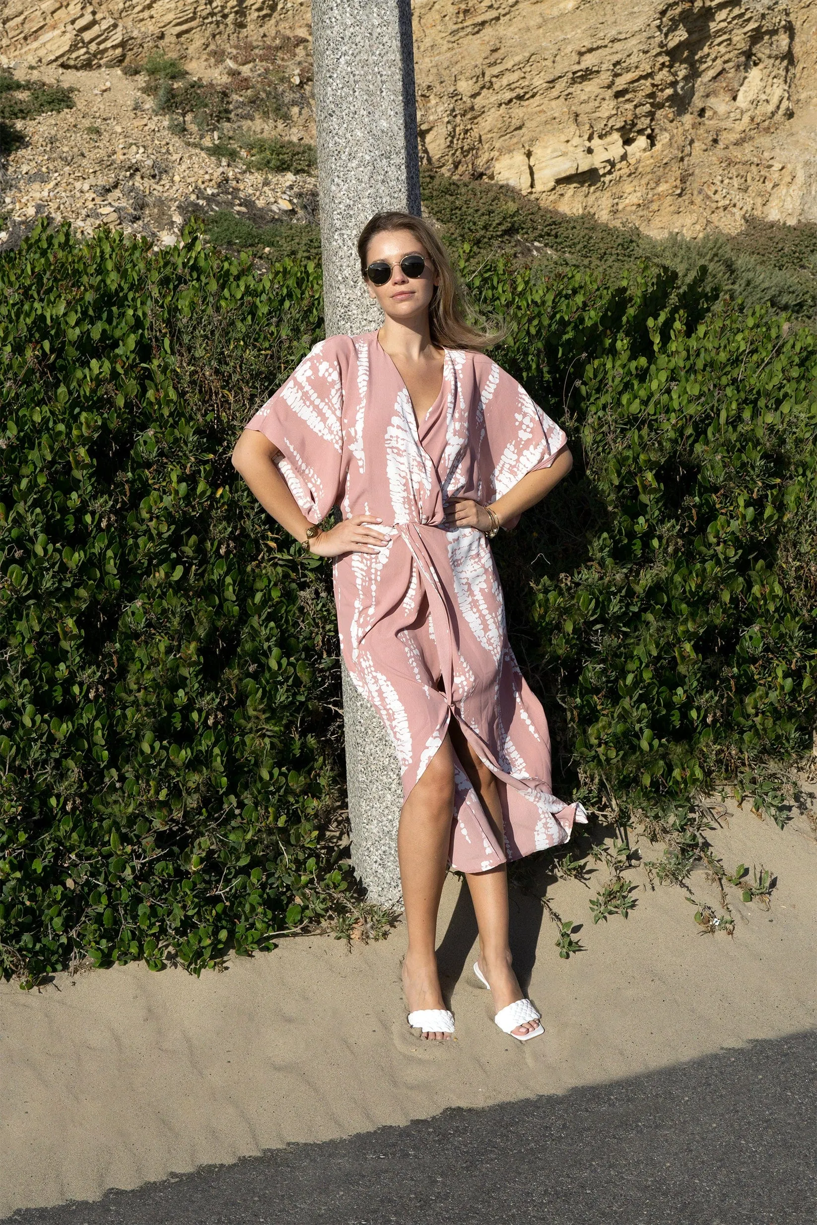Joey Maxi Dress - Quartz Snake