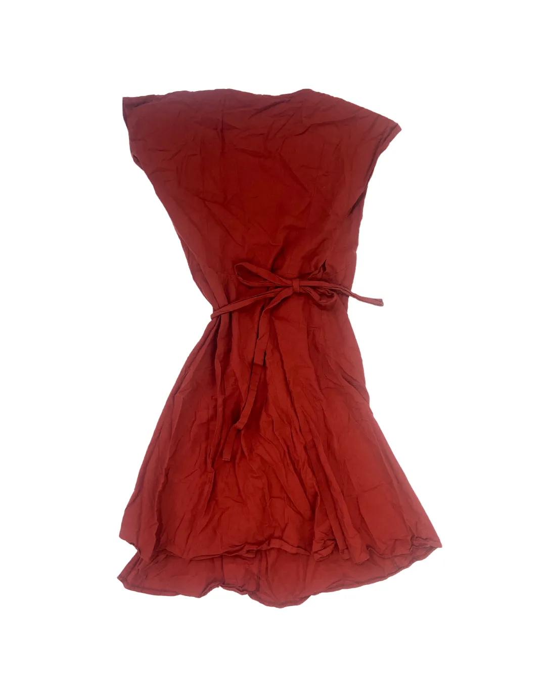 jyoti Red Wrap Dress