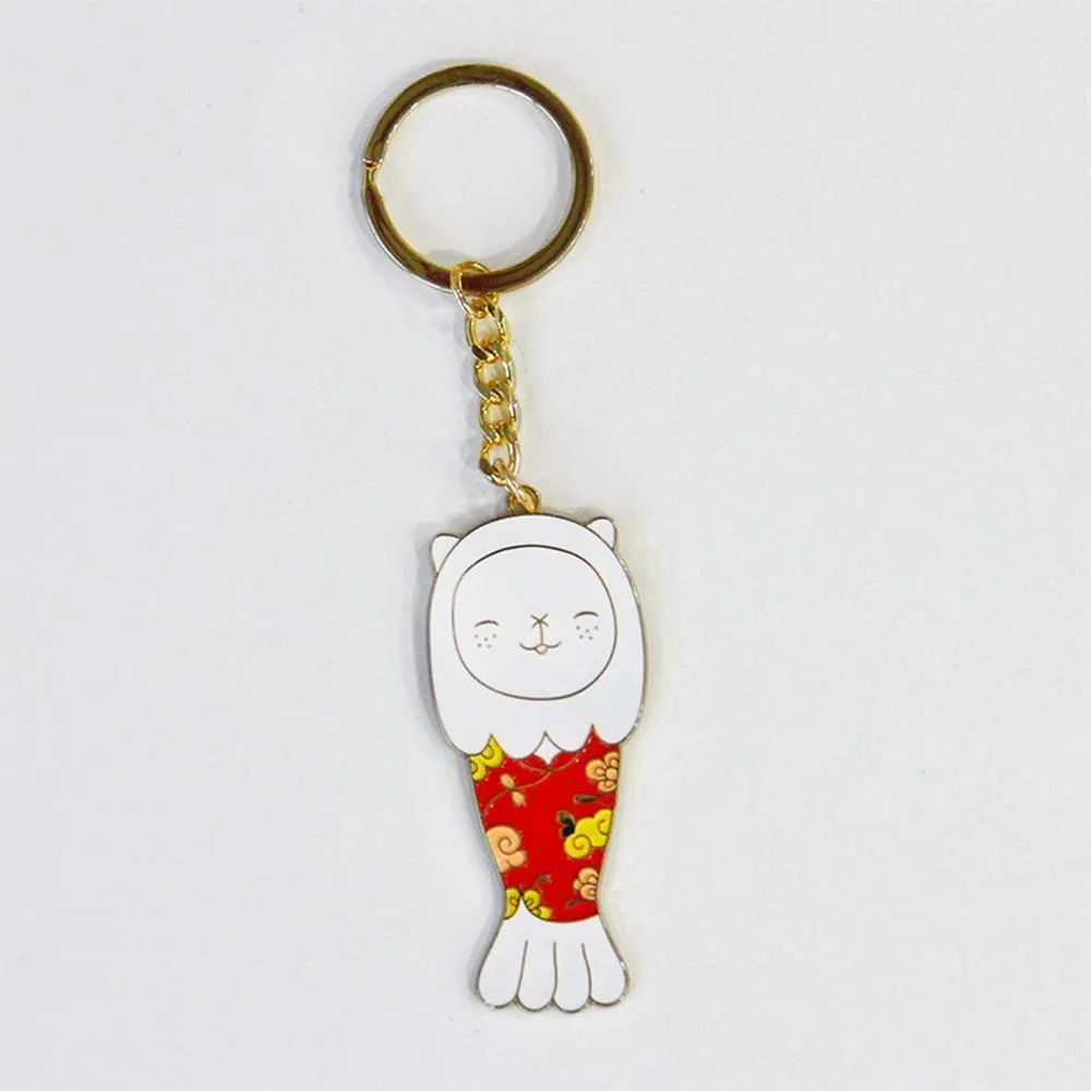 Keychain - Merlion Outfit Cheongsam