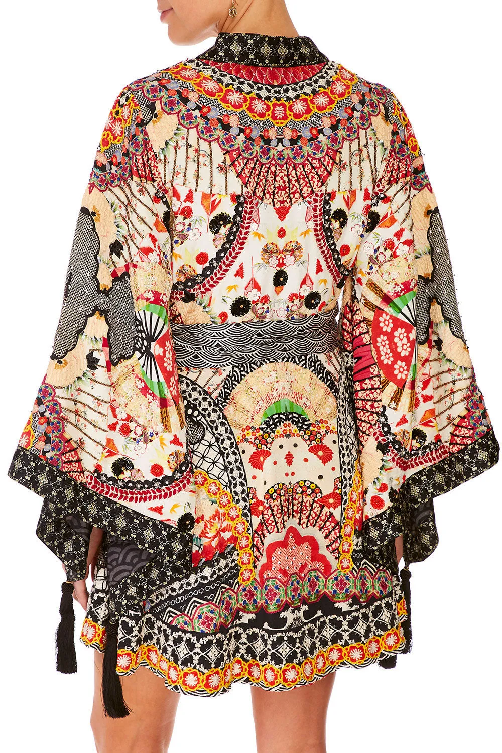 KIMONO WRAP DRESS WITH OBI VINTAGE VIXEN