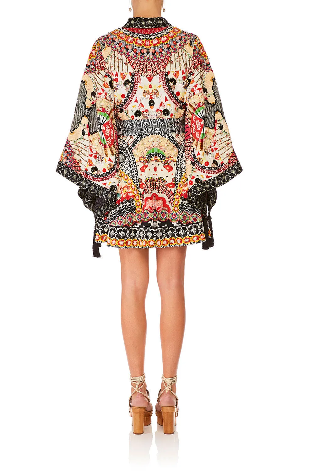 KIMONO WRAP DRESS WITH OBI VINTAGE VIXEN