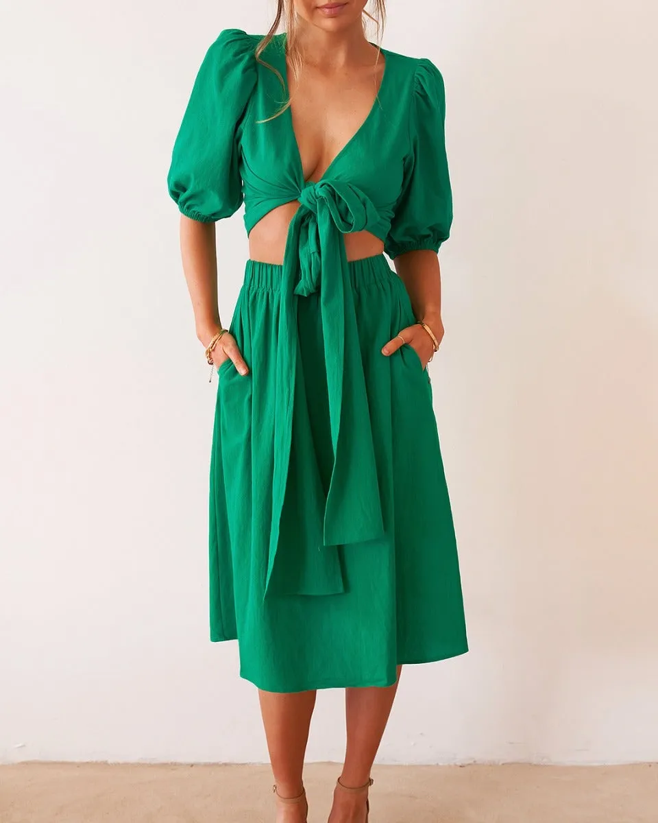 KOOPER Linen Skirt
