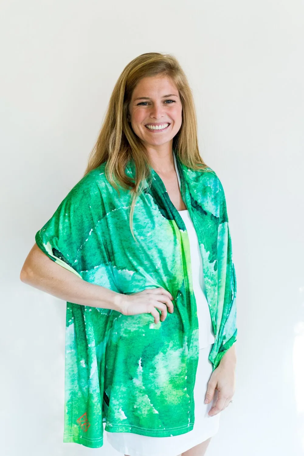 Leafy Green Shawl