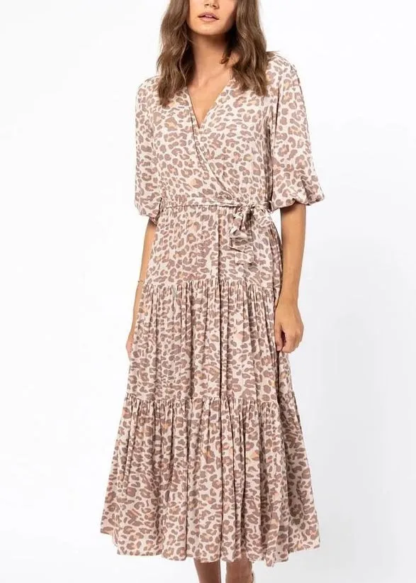 Leonie maxi dress - Leopard print