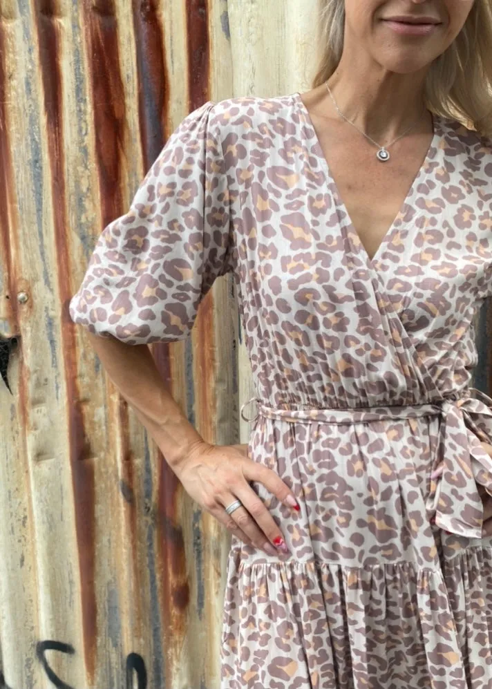 Leonie maxi dress - Leopard print