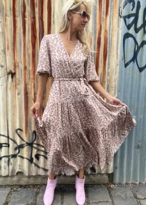 Leonie maxi dress - Leopard print