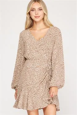 Leopard Mini Dress | Bella Chic