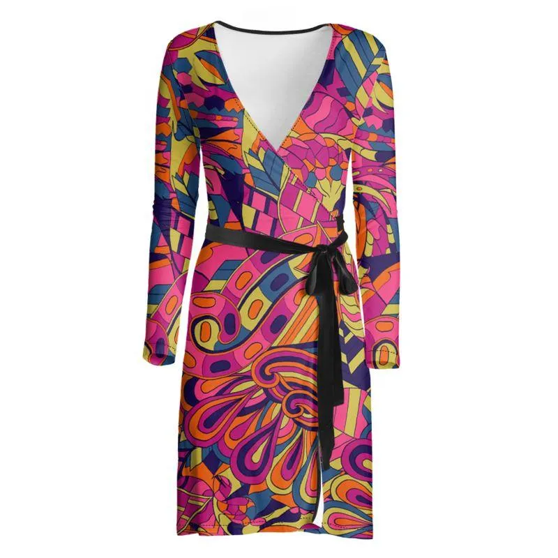 Lina Wrap Dress
