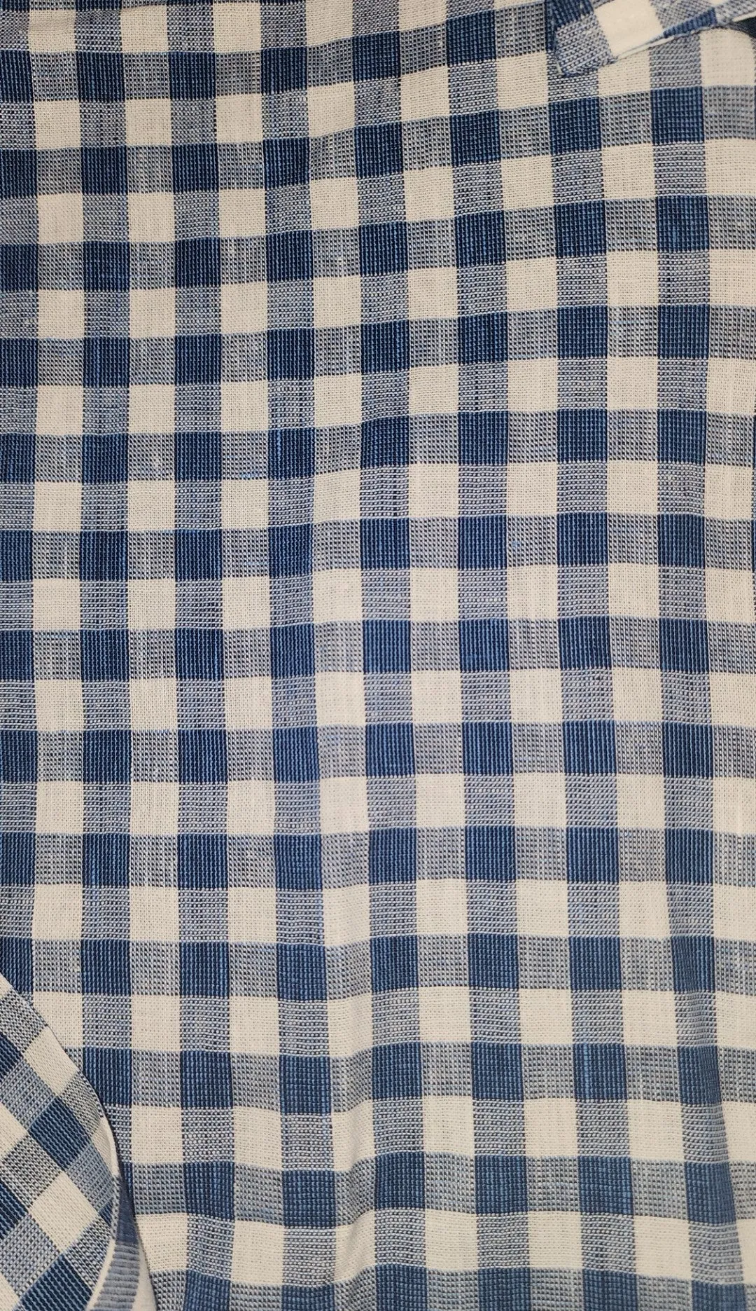 Litchfield Navy Gingham Shirt