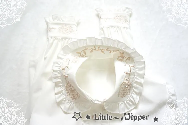 Little Dipper~Rose~Elegant Lolita Doll Collar Blouse