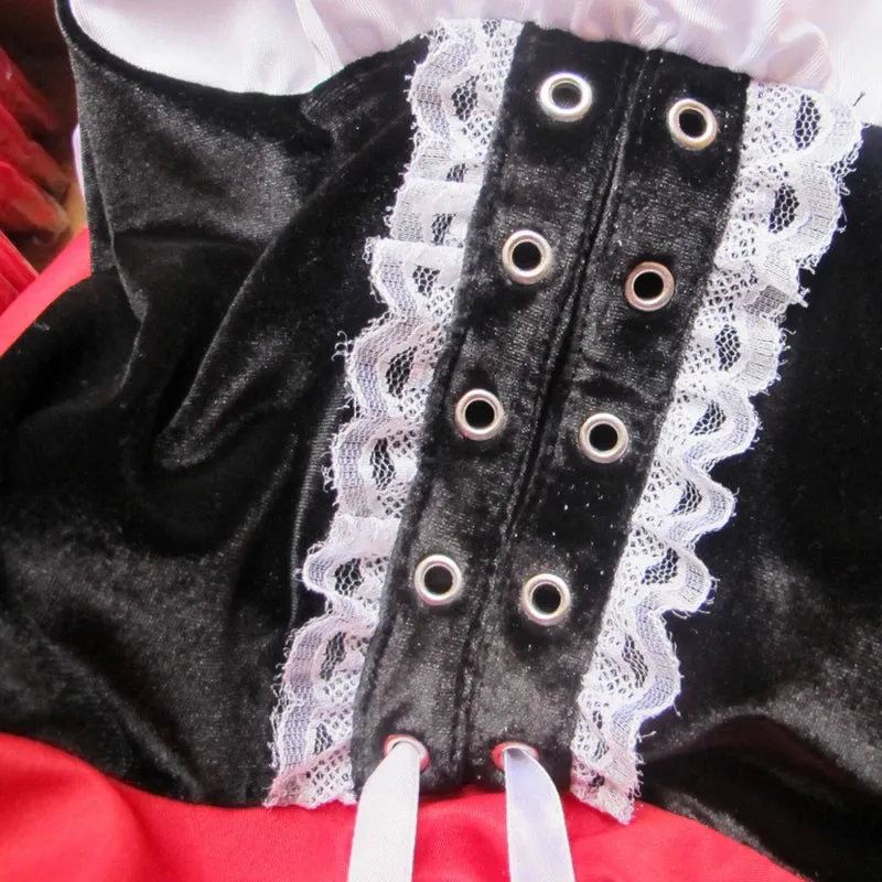 Little Red Riding Hooded Halloween Dress