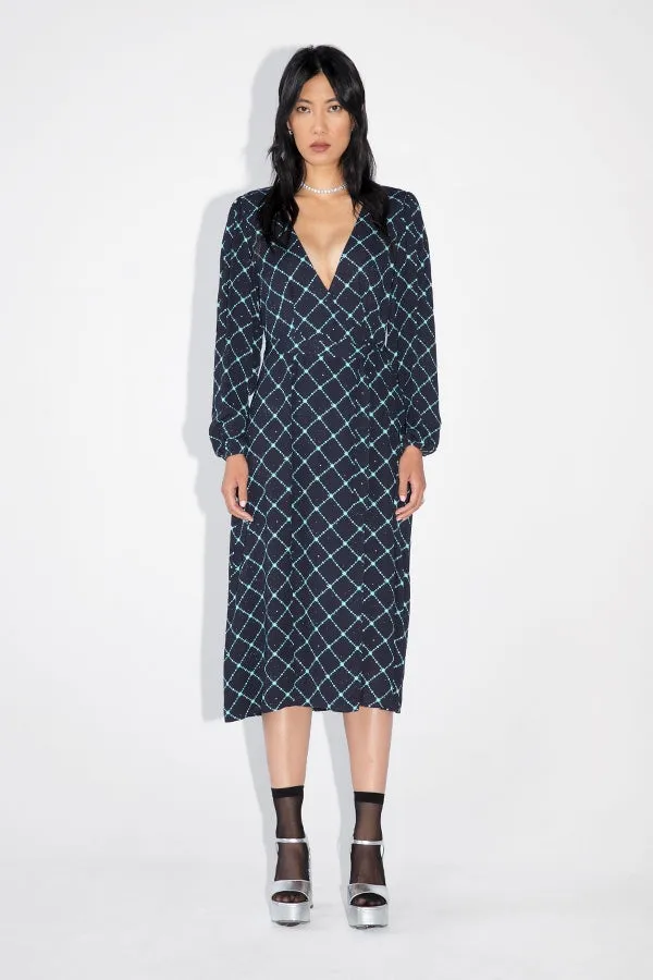 Long Wrap Dress