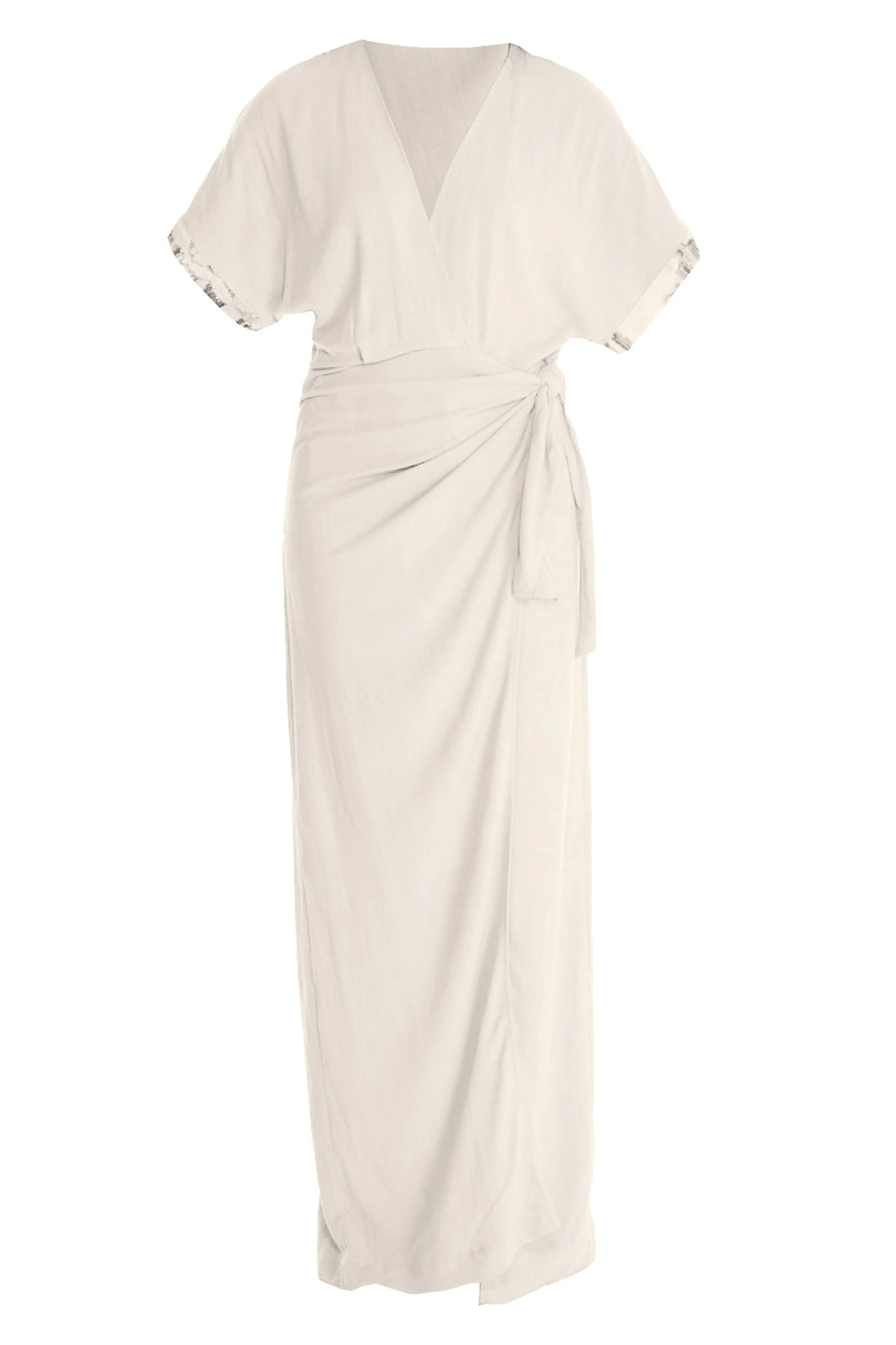 Long Wrap Dress