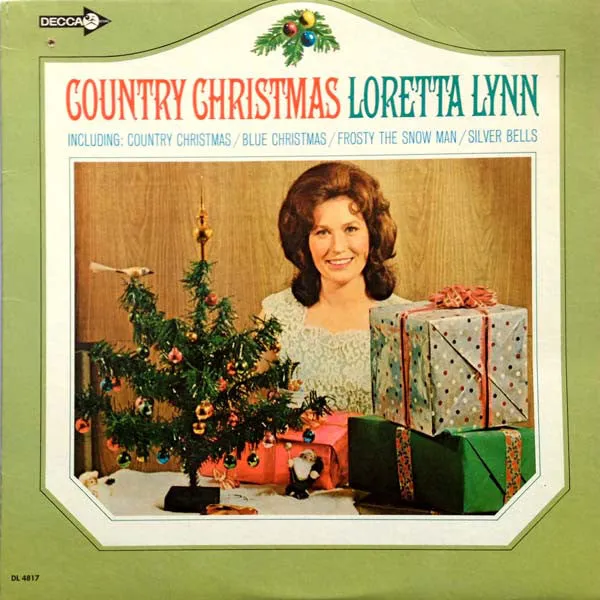 Loretta Lynn - Country Christmas (LP, Album, Mono, RP) (VG)