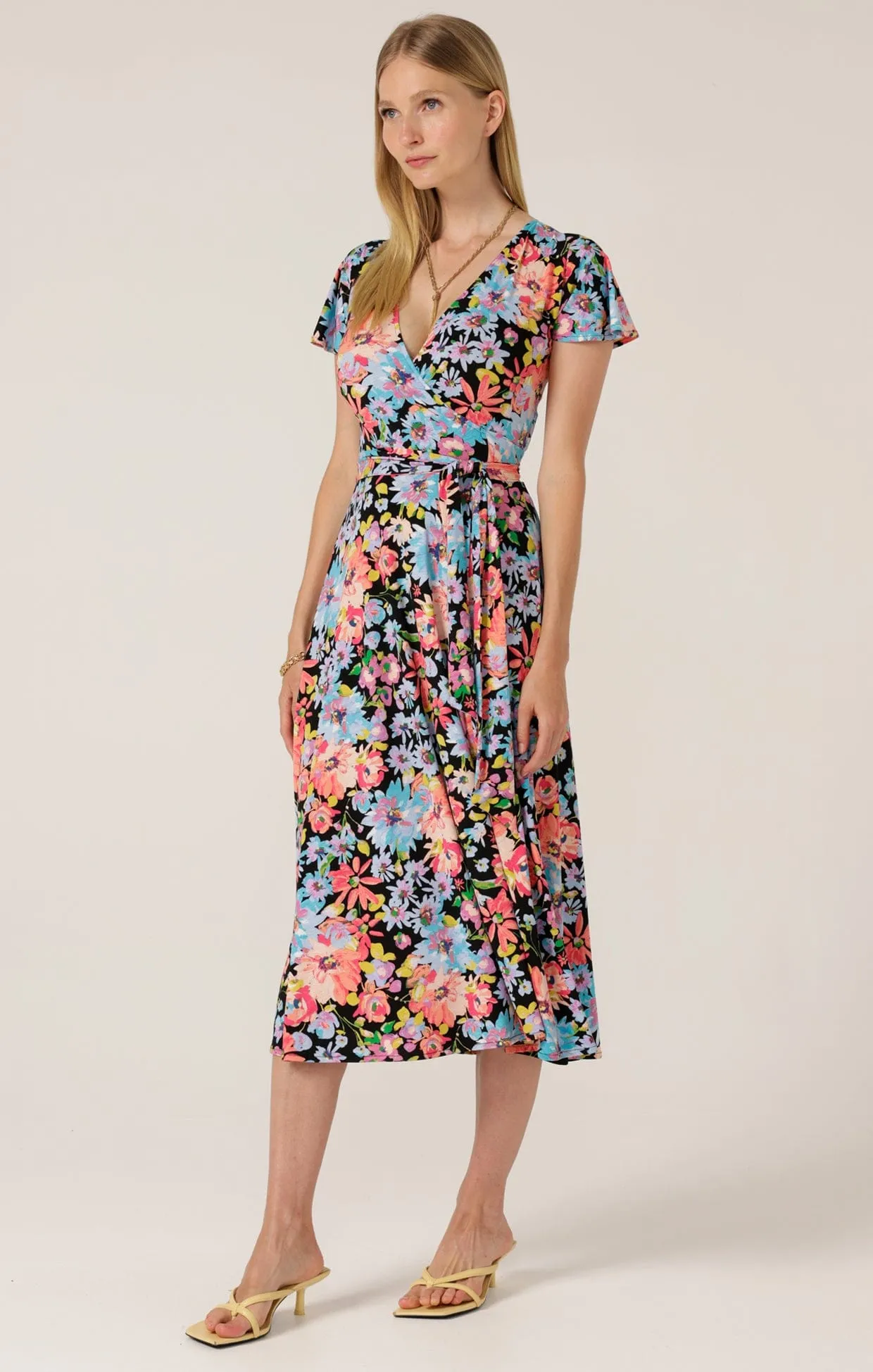 LORIKEET WRAP DRESS