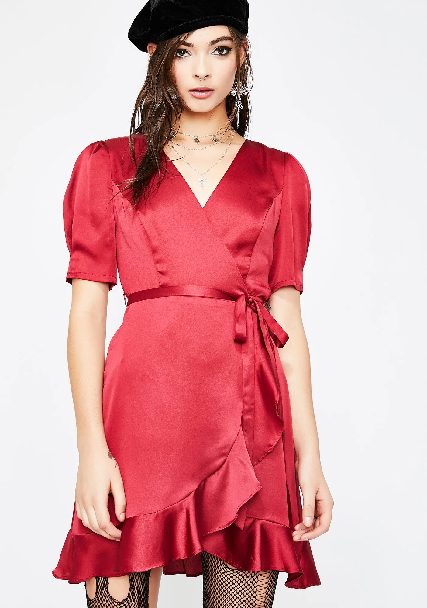 Love's Secret Wrap Dress