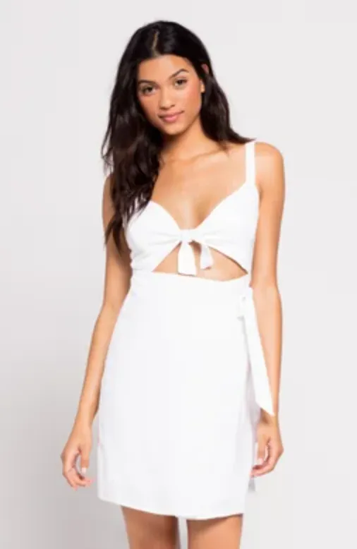 L*Space Swimwear 'Morning Star' Dress in White