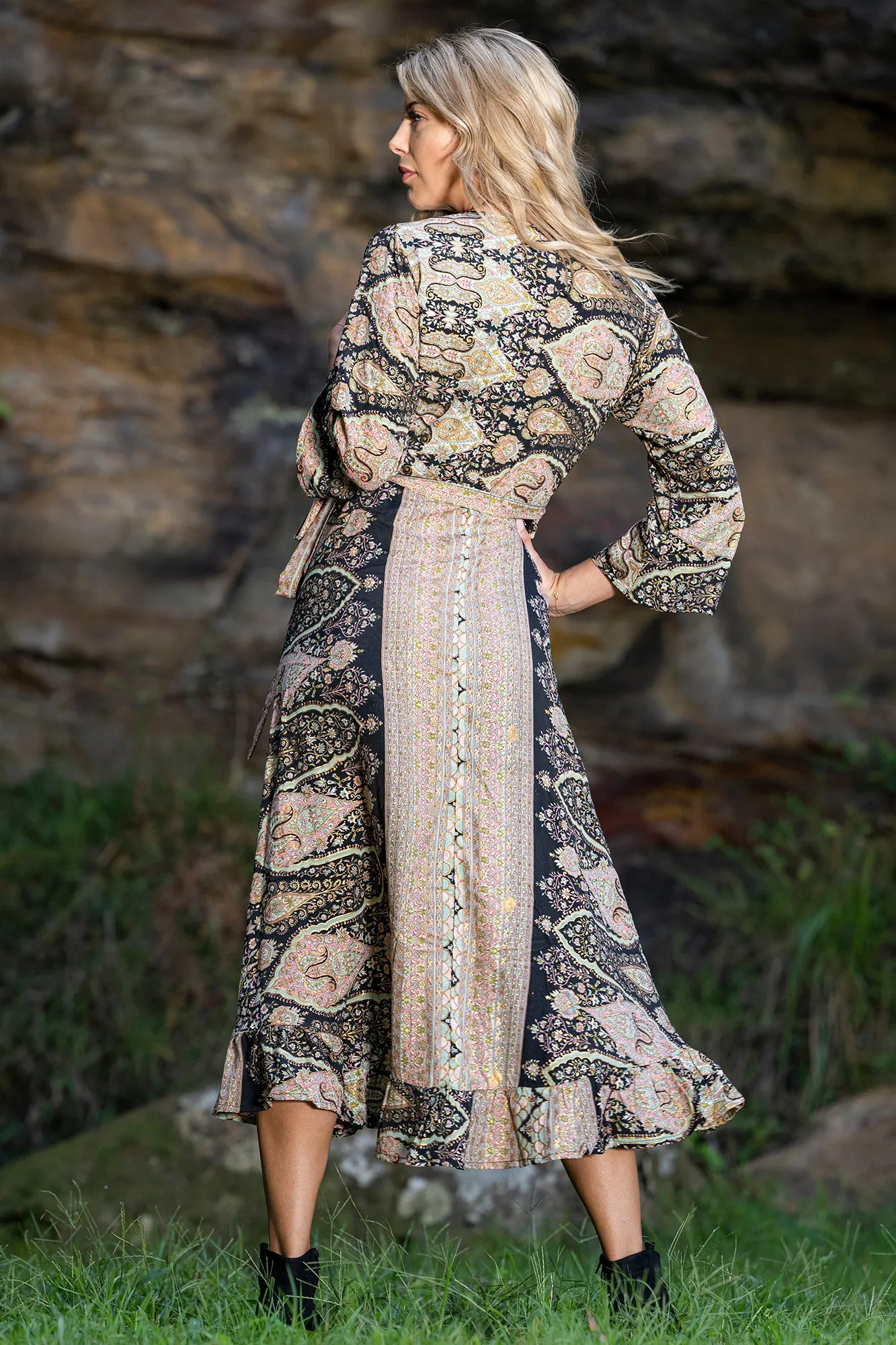 Luna Wrap Dress