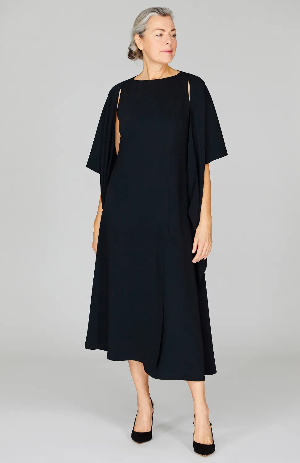 Lustrous Crepe Wrap