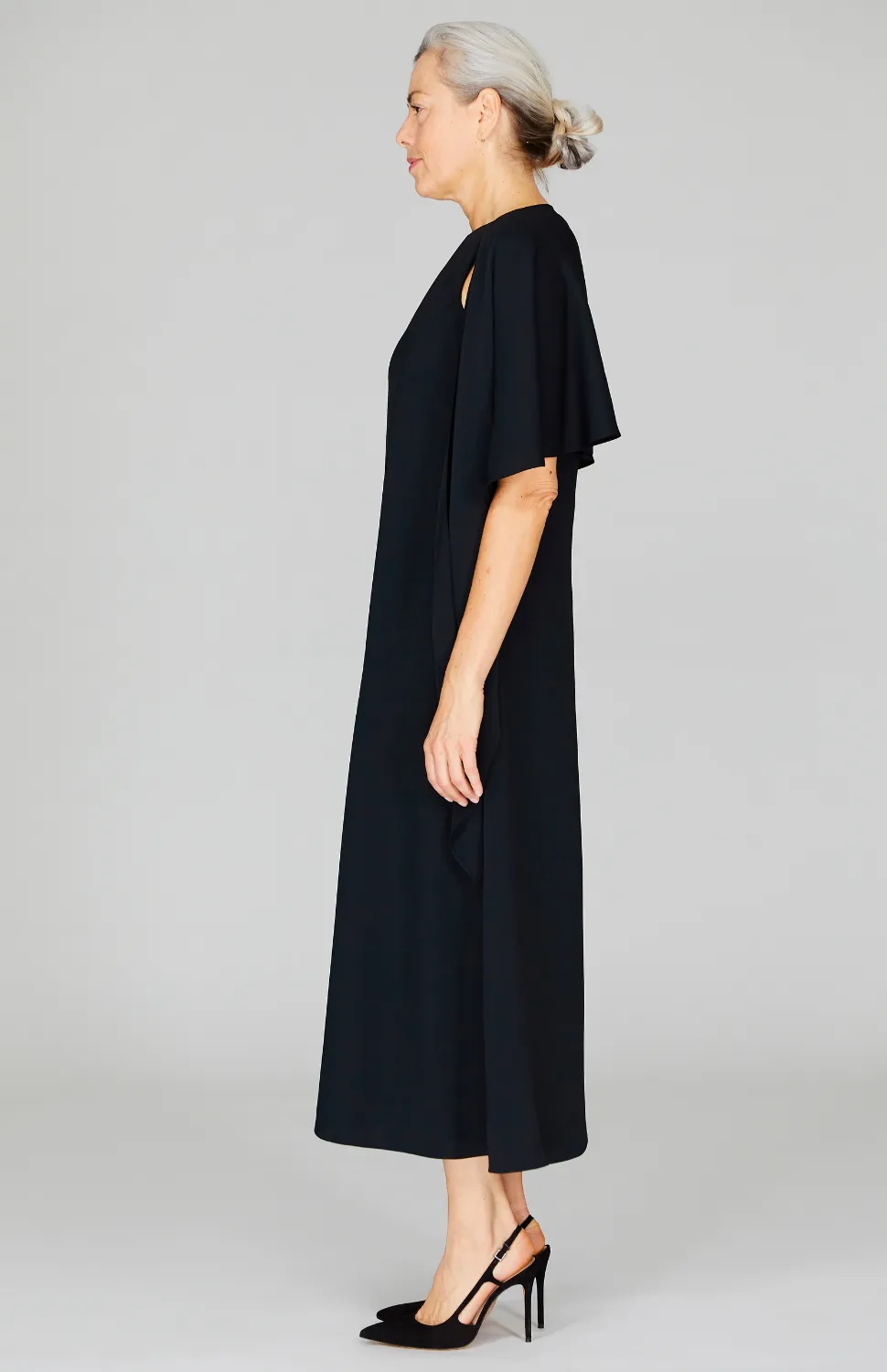 Lustrous Crepe Wrap