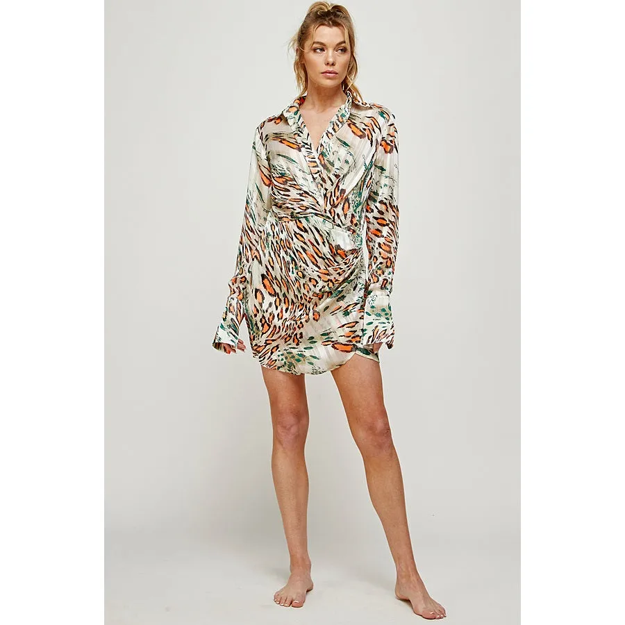 Luxy Mini Wrap Dress