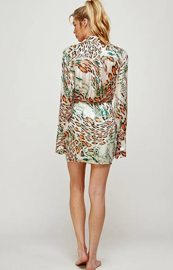 Luxy Mini Wrap Dress