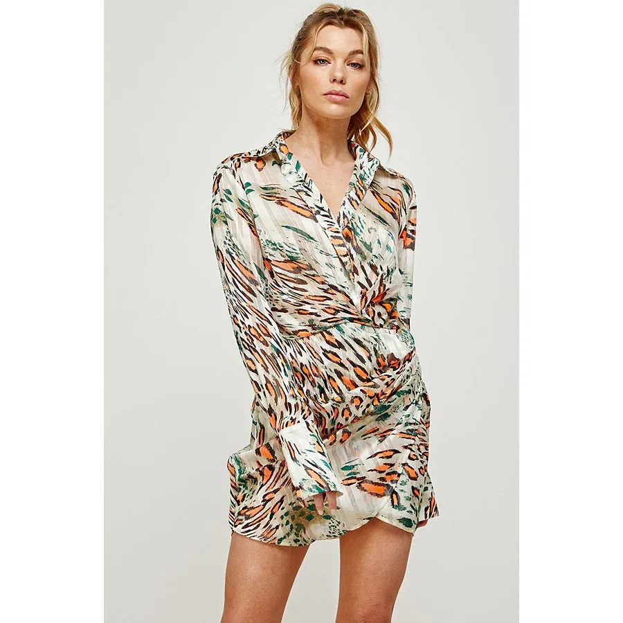 Luxy Mini Wrap Dress