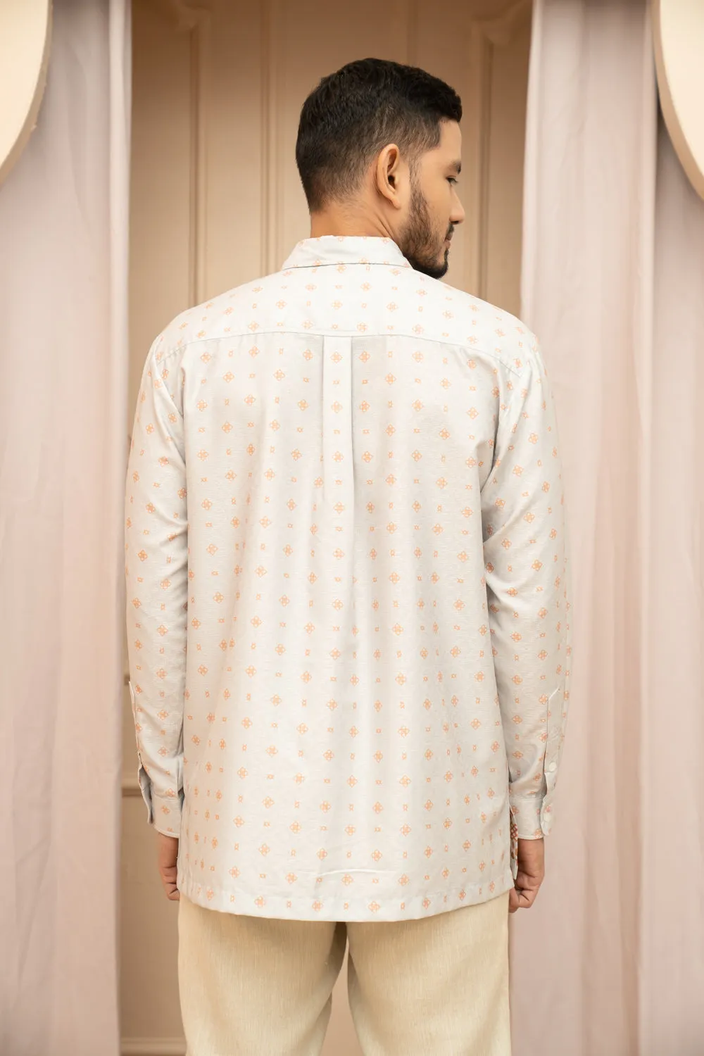 Maala Long Shirt Men Citronelle