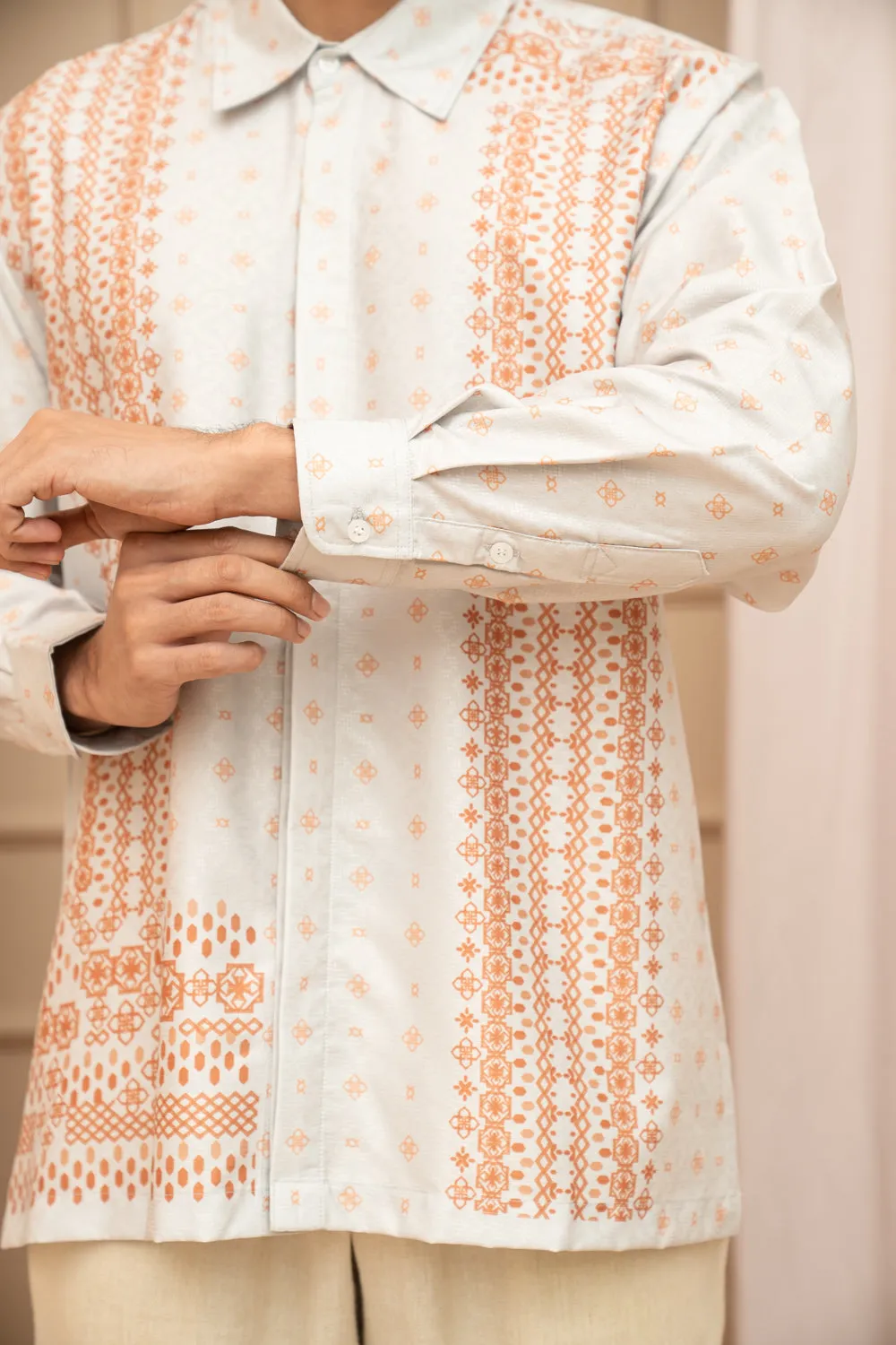 Maala Long Shirt Men Citronelle
