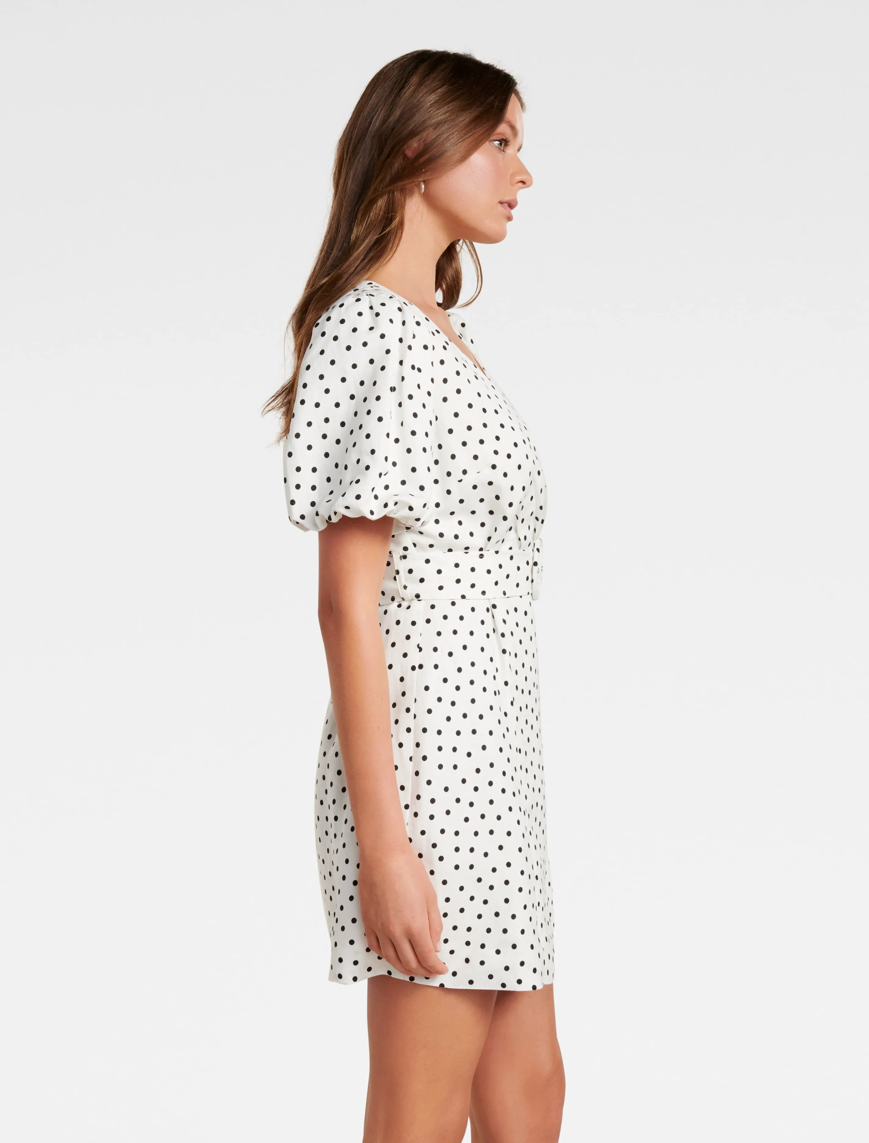 Maggie Linen Wrap Dress