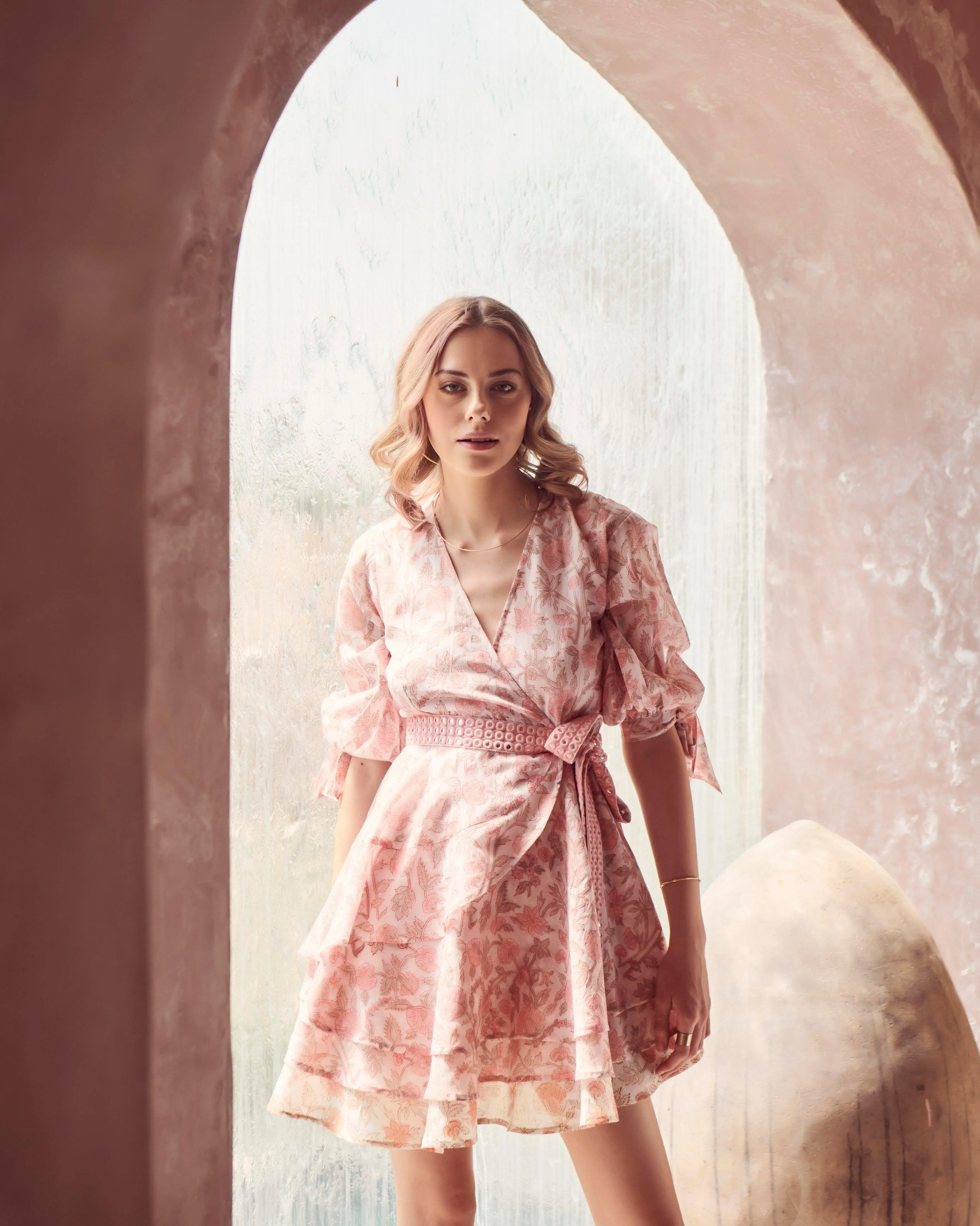 Marigold Wrap Dress