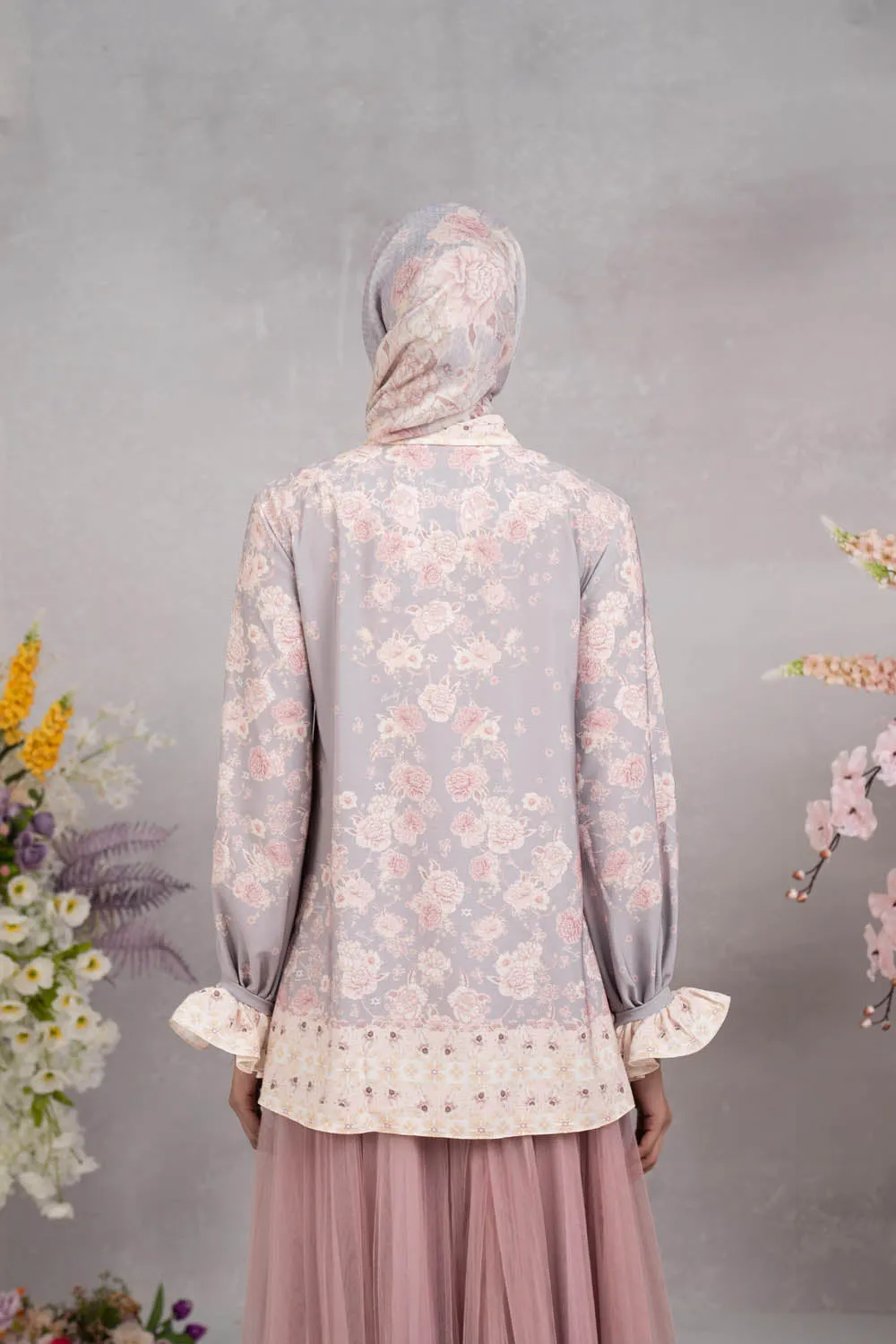 Marjorie Shirt Heather Blush