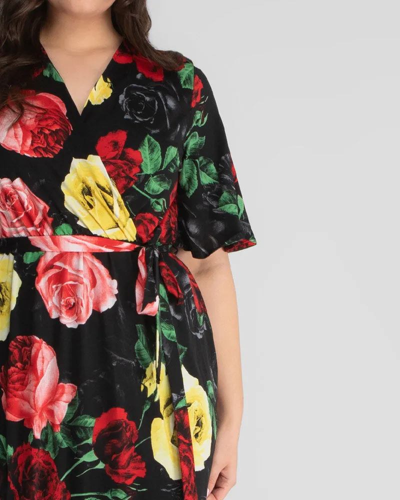 Melody Faux Wrap Dress - Sale!