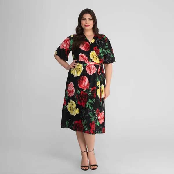 Melody Faux Wrap Dress - Sale!