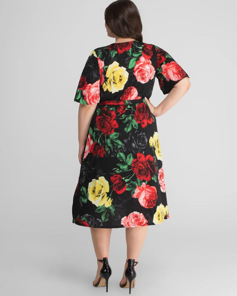Melody Faux Wrap Dress - Sale!
