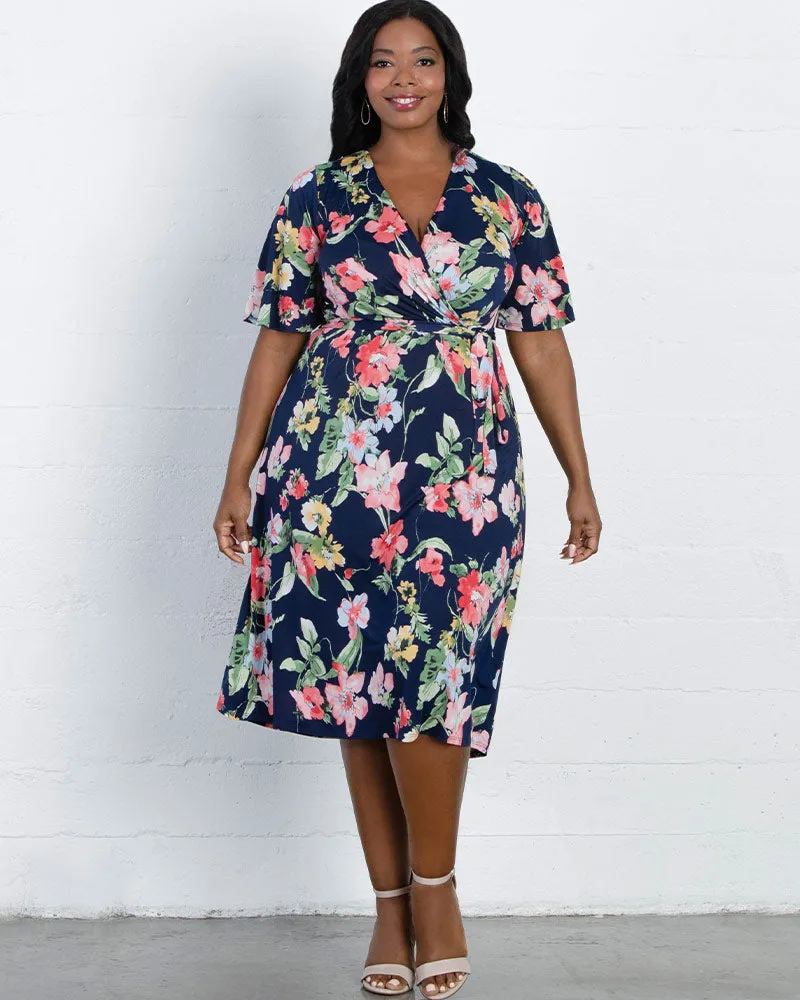 Melody Faux Wrap Dress - Sale!