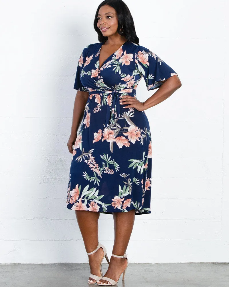 Melody Faux Wrap Dress - Sale!