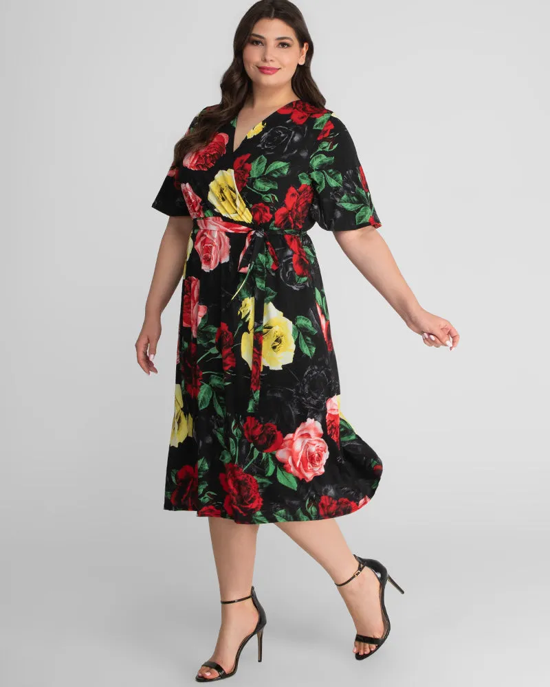 Melody Faux Wrap Dress - Sale!