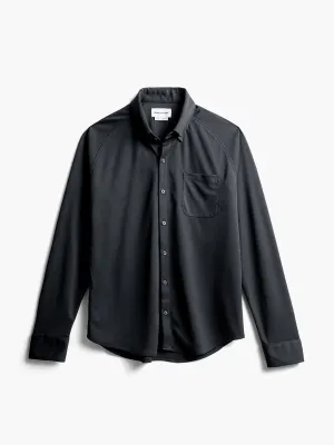 Men's Apollo Raglan Sport Shirt - Black (VN)