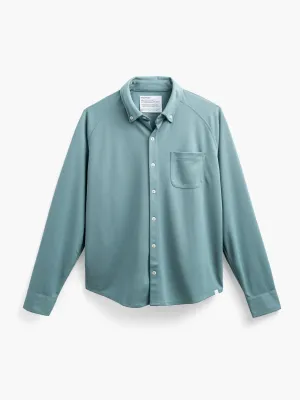 Men's Apollo Raglan Sport Shirt - Blue Dusk