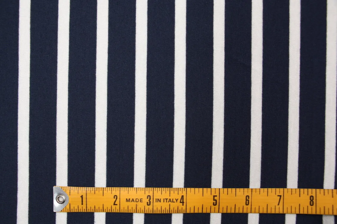 Mimasu Wide Line - Navy/White