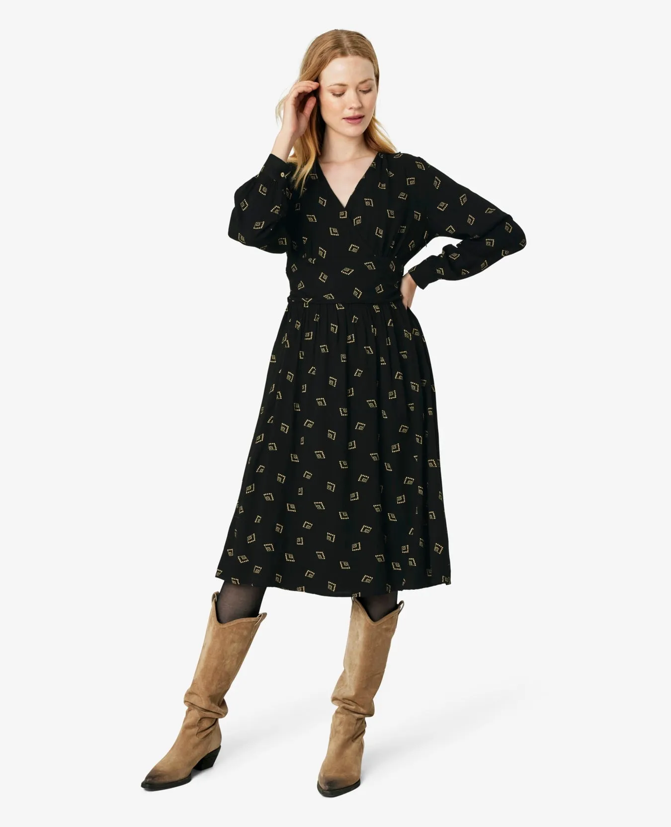 MOANN VISCOSE DRESS