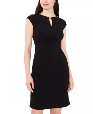 MSK Wrap-Front Dress