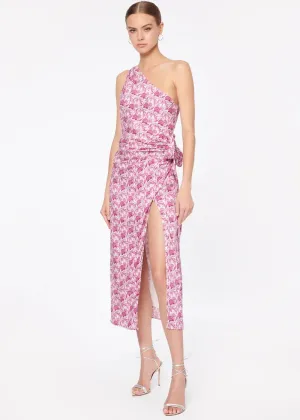 Nanu dress in Pansy Paisley Pink