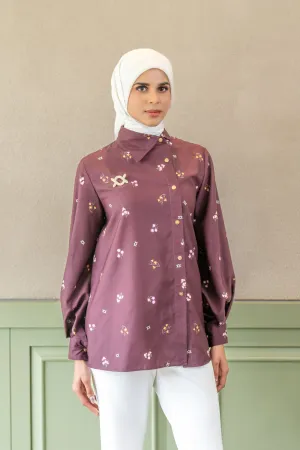 Naseria Shirt Raspberry Bloom