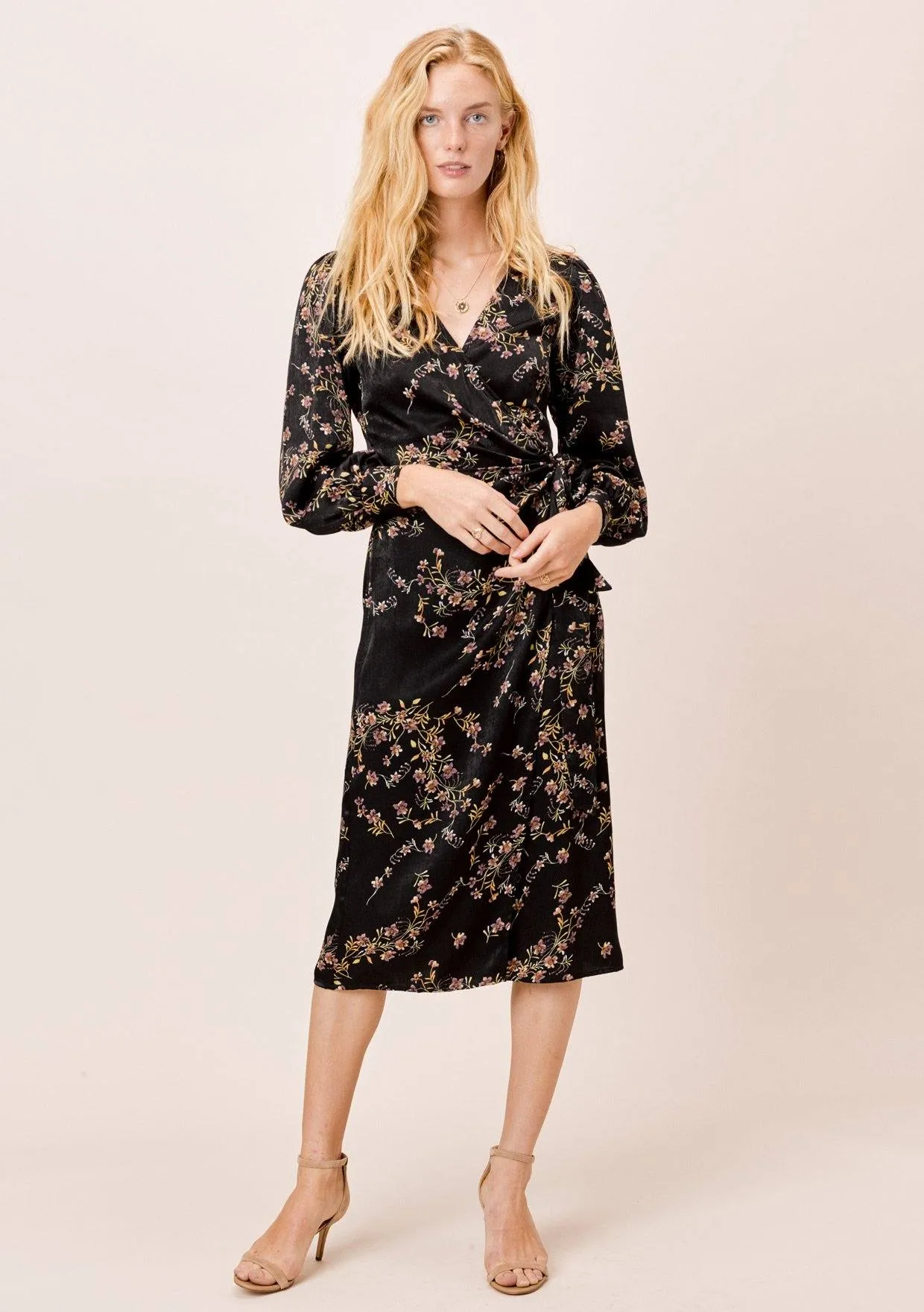 Natasha Floral Midi Dress