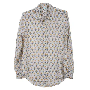 Nina Button Down Shirt - Mustard