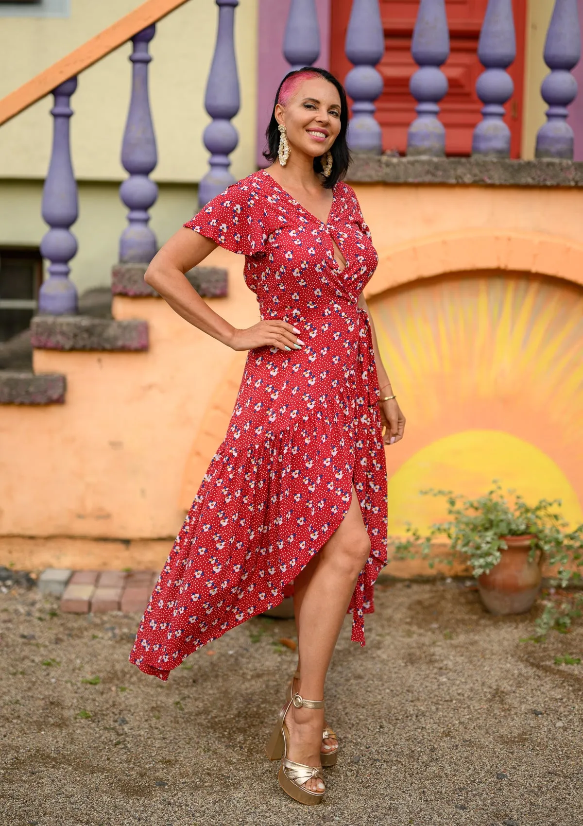 Nina Wrap Dress